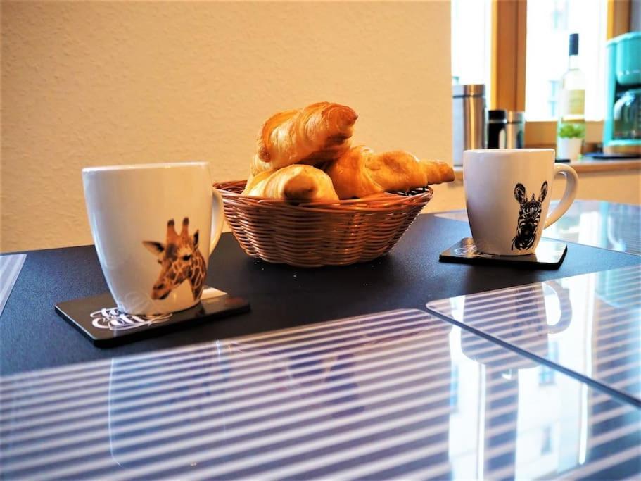Modernes Apartment Mit Balkon Magdeburg Luaran gambar