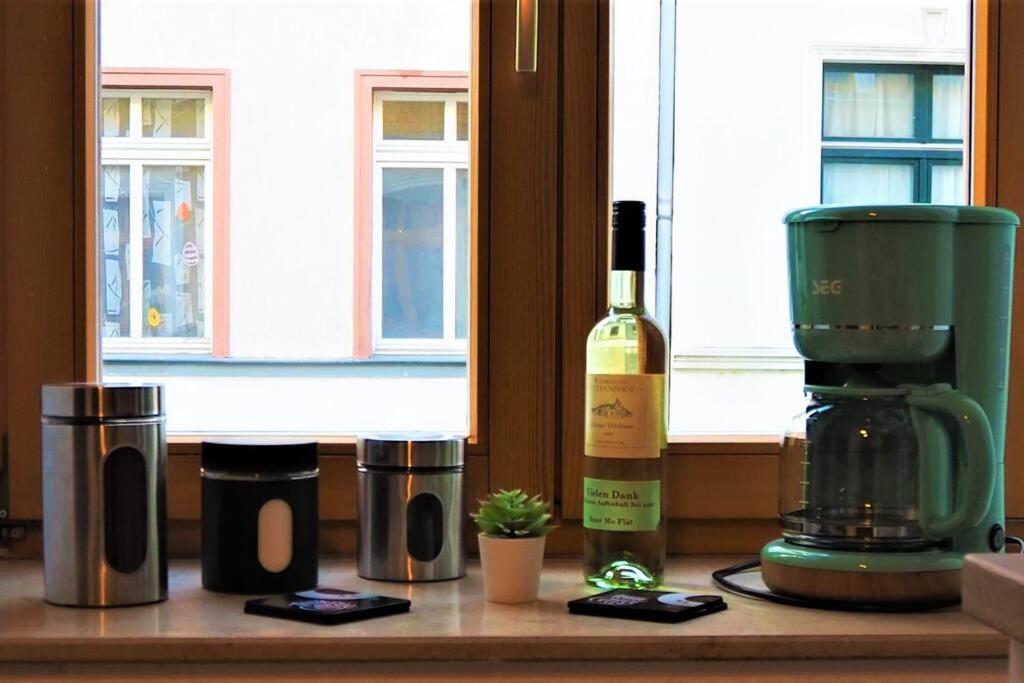 Modernes Apartment Mit Balkon Magdeburg Luaran gambar